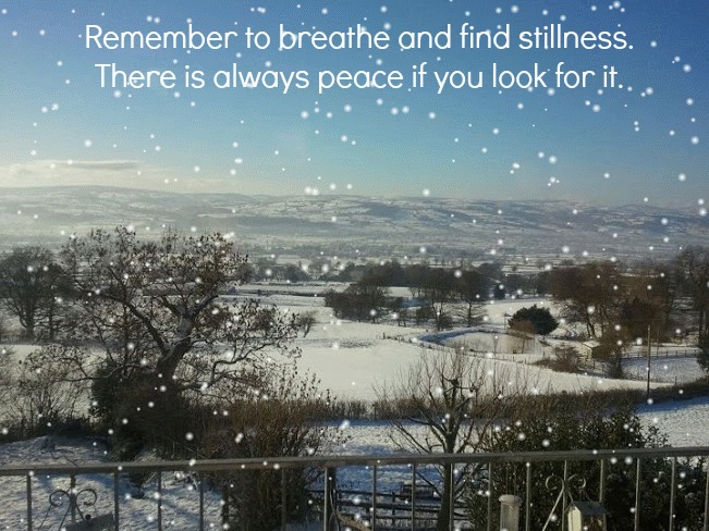 Christmas stillness