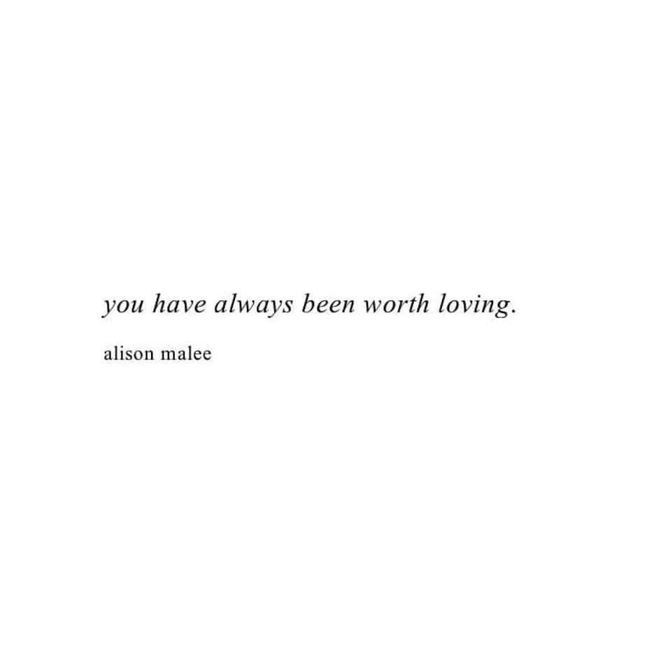 Worth loving