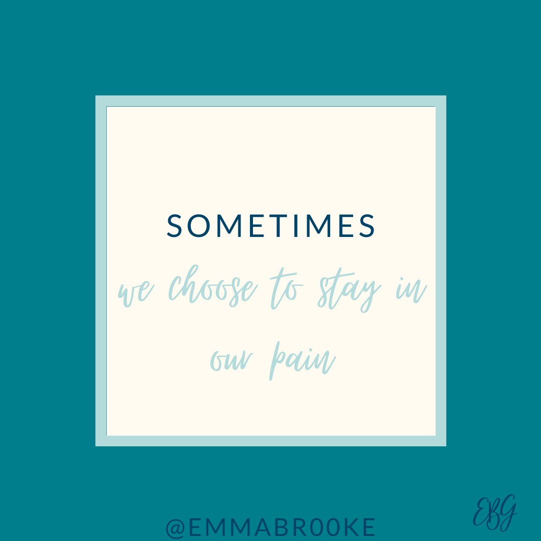 Choosing pain