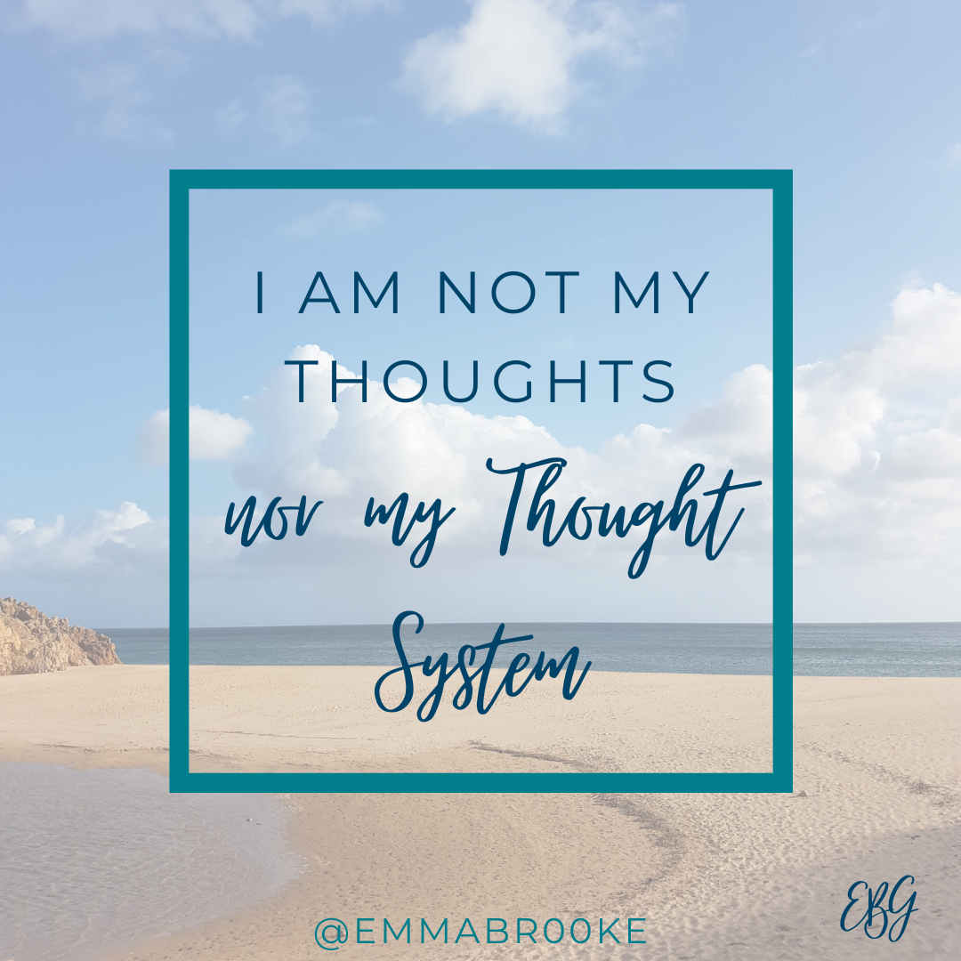 I am not my thoughts