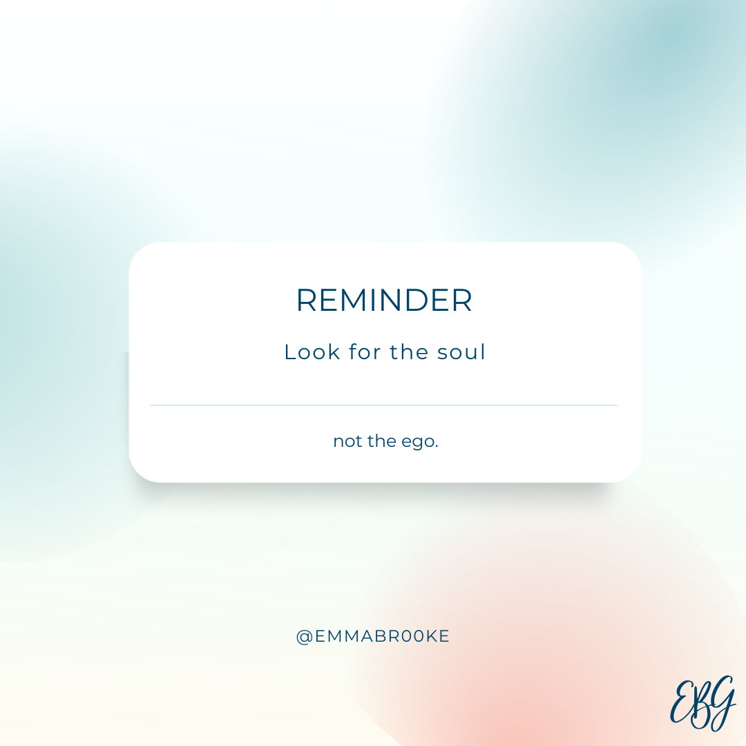 Soul or ego?