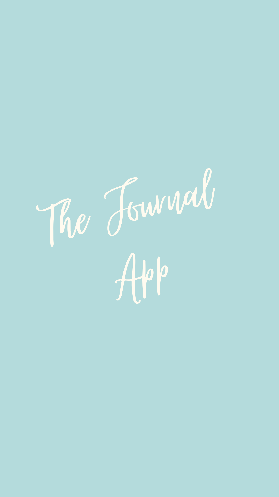 Introducing the Journal app